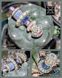 Ging x Mac Dragon Scale triple Opal Cap