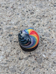 Rainbow Color Wheel Pendant