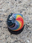 Rainbow Color Wheel Pendant