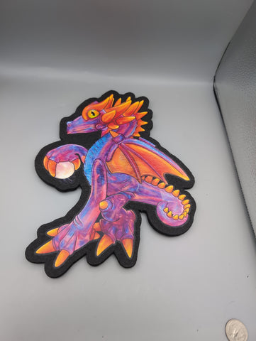 Mike Luna dragon moodmat